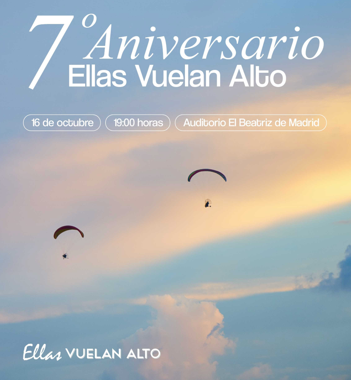 Ellas Vuelan Alto 7º aniversario – Premios a la Igualdad en la Aviación